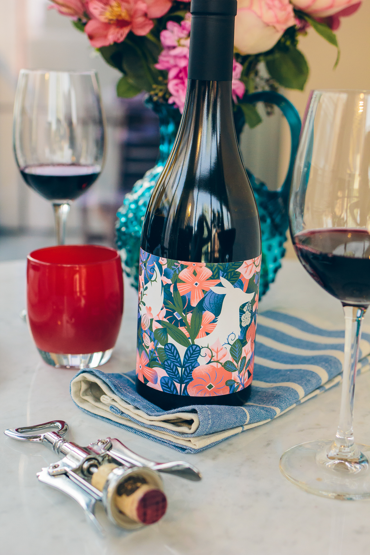 Barrel + Ink wine, gorgeous wine bottles, wine bottle design — via @TheFoxandShe