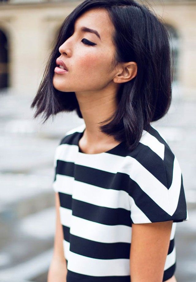 lob haircut, long bob, haircut inspiration — via @TheFoxandShe