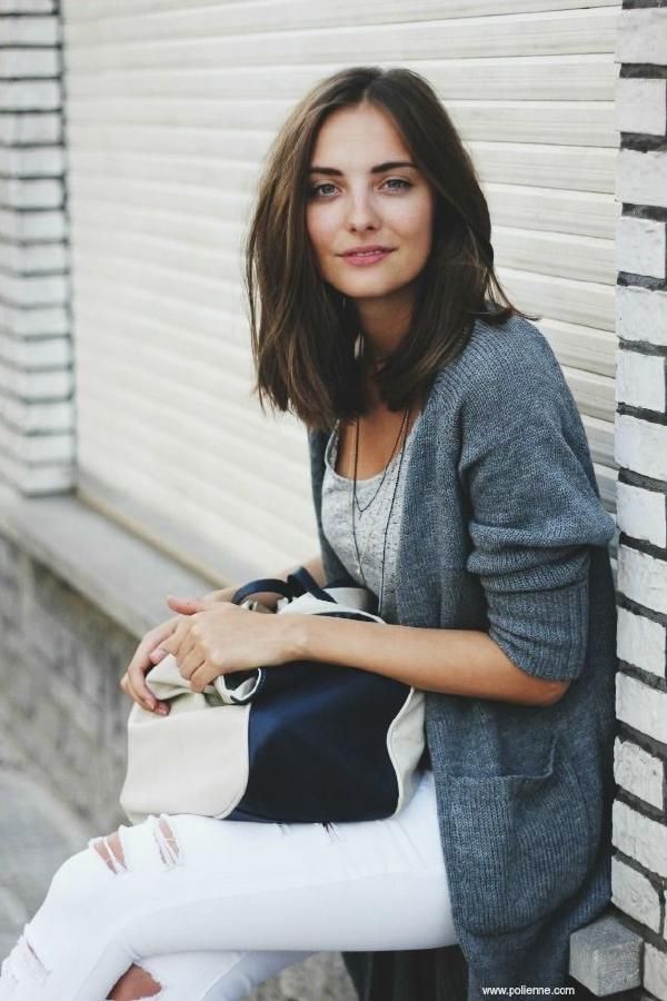 lob haircut, long bob, haircut inspiration — via @TheFoxandShe