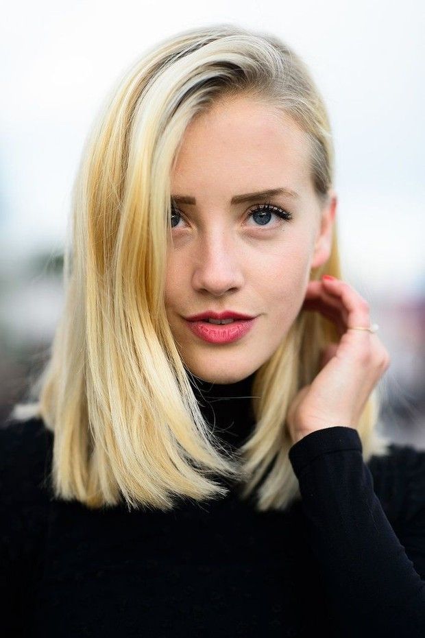 lob haircut, long bob, haircut inspiration — via @TheFoxandShe