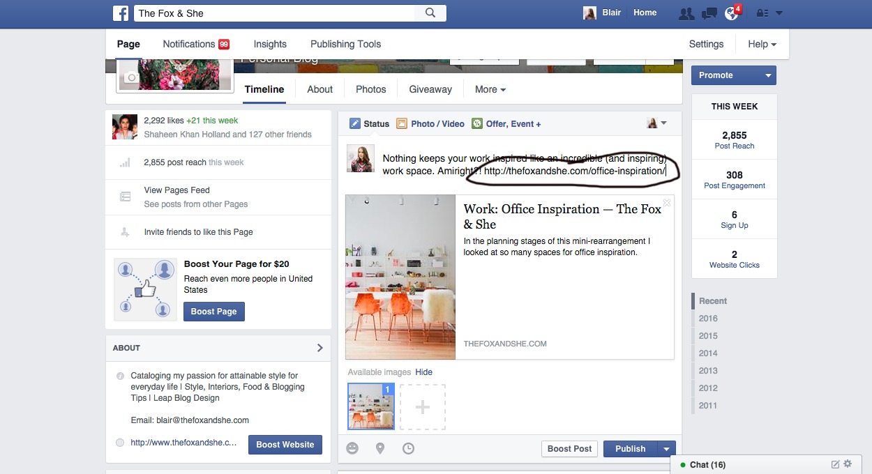 how to schedule Facebook posts — via @TheFoxandShe
