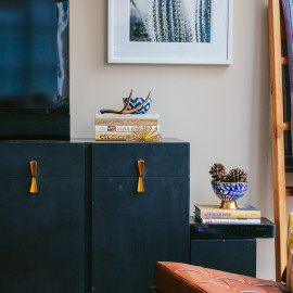 How to Style a Tallboy Dresser