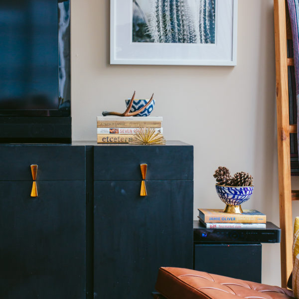 megmade chicago, mid-century modern, how to style a dresser — via @TheFoxandShe