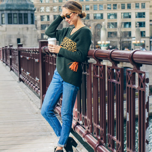 Boyfriend Jeans + Rooftop Brunch