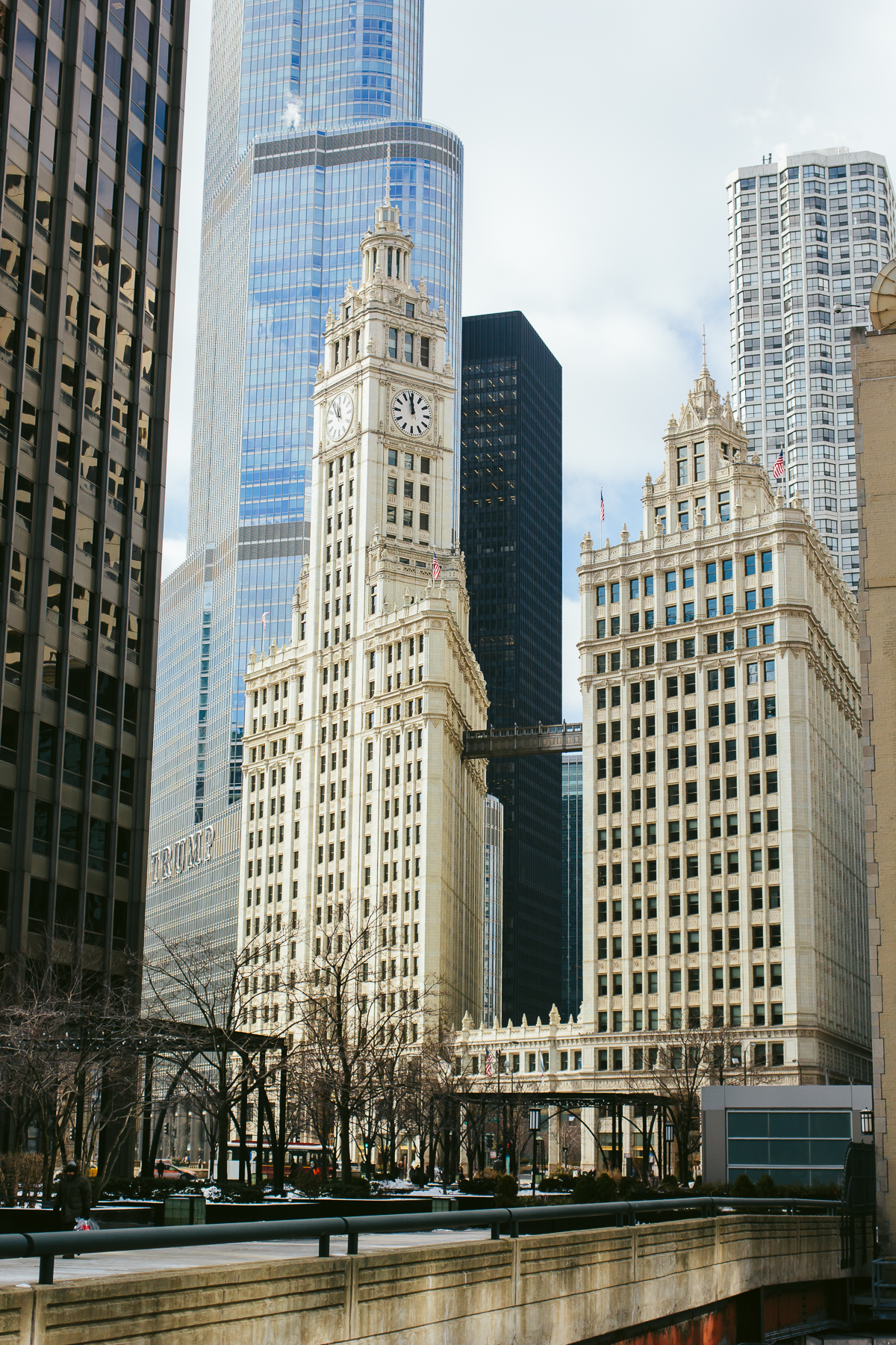 magnificent mile, michigan ave, wrigley building, chicago travel — via @TheFoxandShe