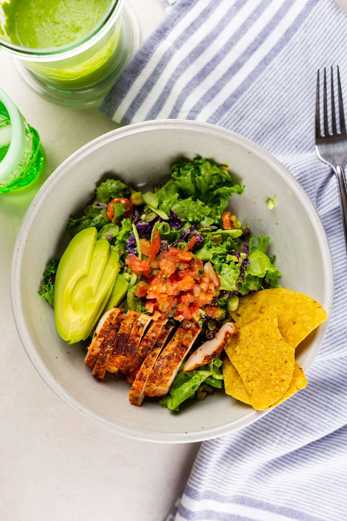 healthy taco salad recipe