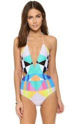 Reversible Twist Cutout One Piece