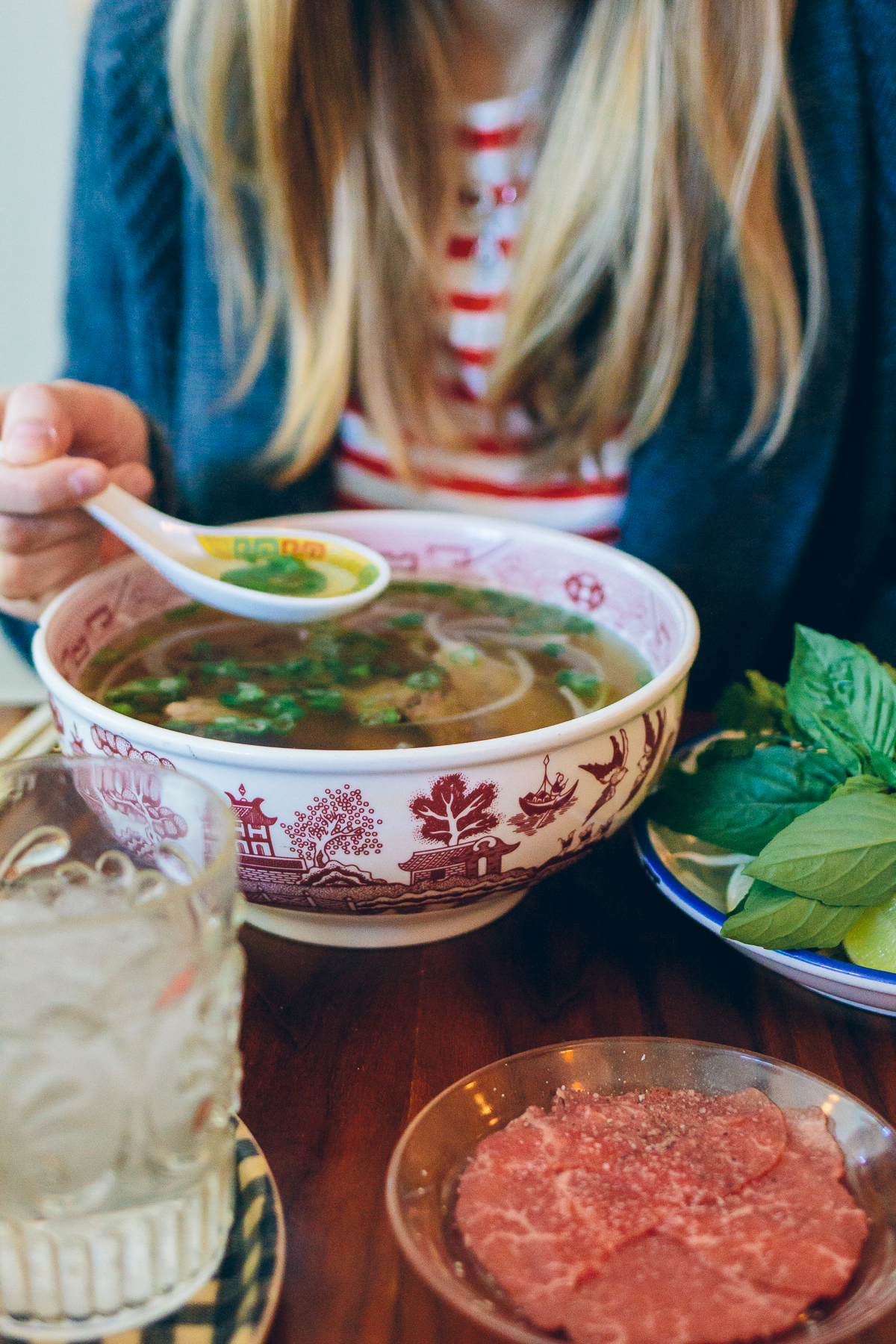 pho bo, pho, elizabeth street cafe, vietnamese food, austin texas — via @TheFoxandShe