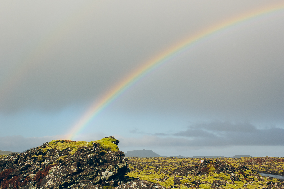 double rainbow, blue lagoon iceland, rainbow, Iceland travel guide — via @TheFoxandShe