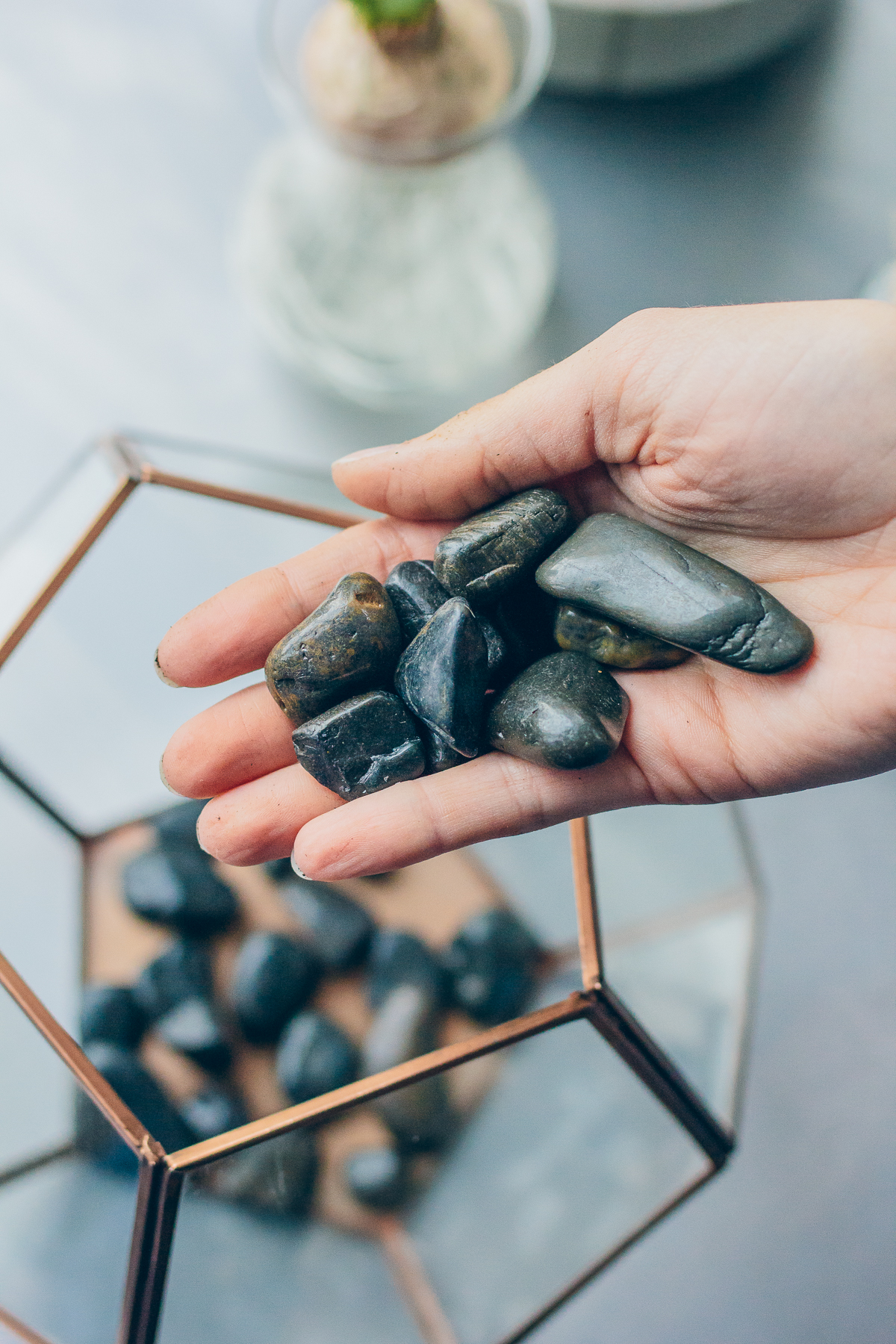 how to bring the outdoors in with @WorldMarket indoor gardens, DIY terrarium — via @TheFoxandShe