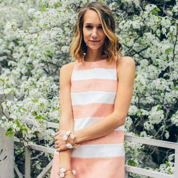 striped shift dress | www.thefoxandshe.com