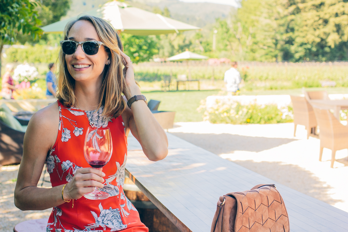 trip to sonoma, landmark vineyards — via @TheFoxandShe
