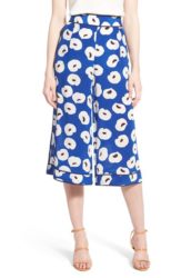 Floral Silk Culottes