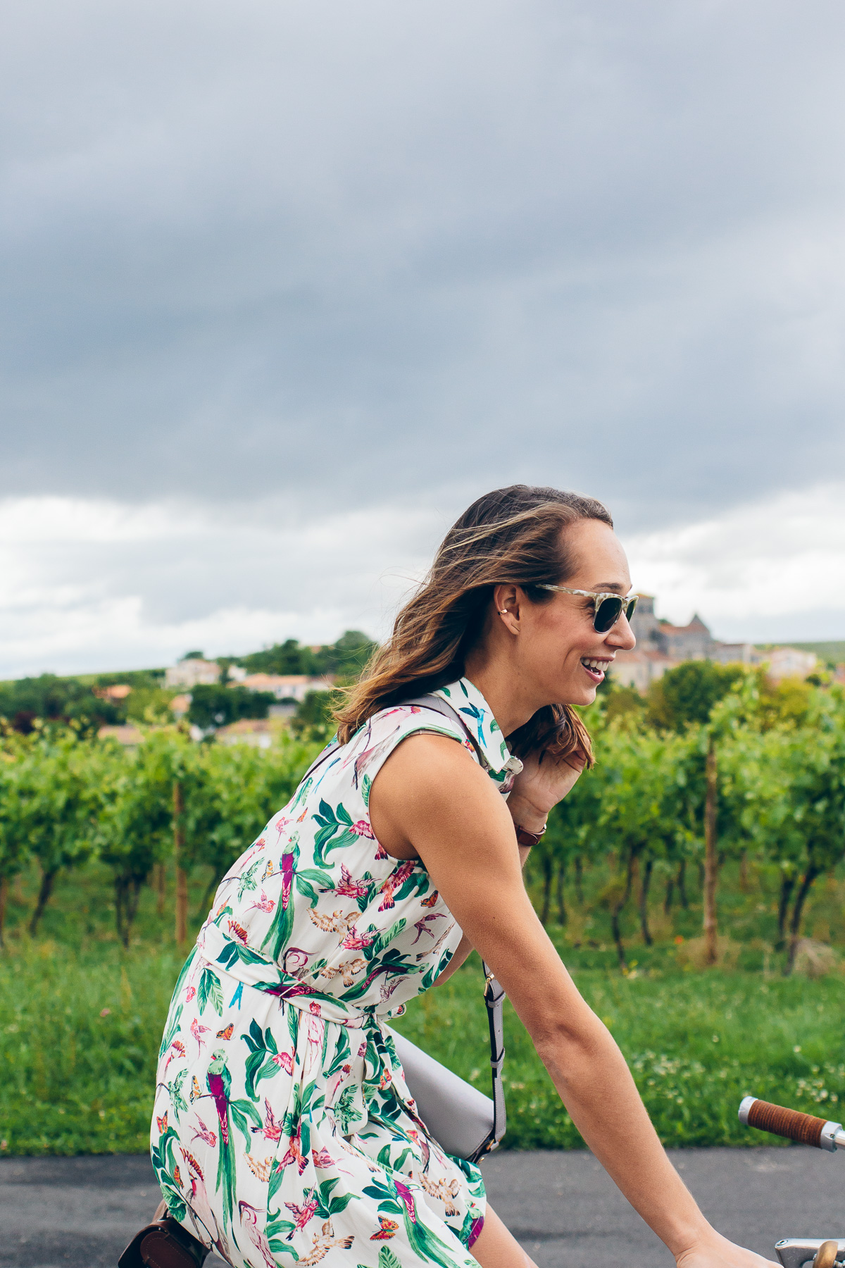 biking through France
