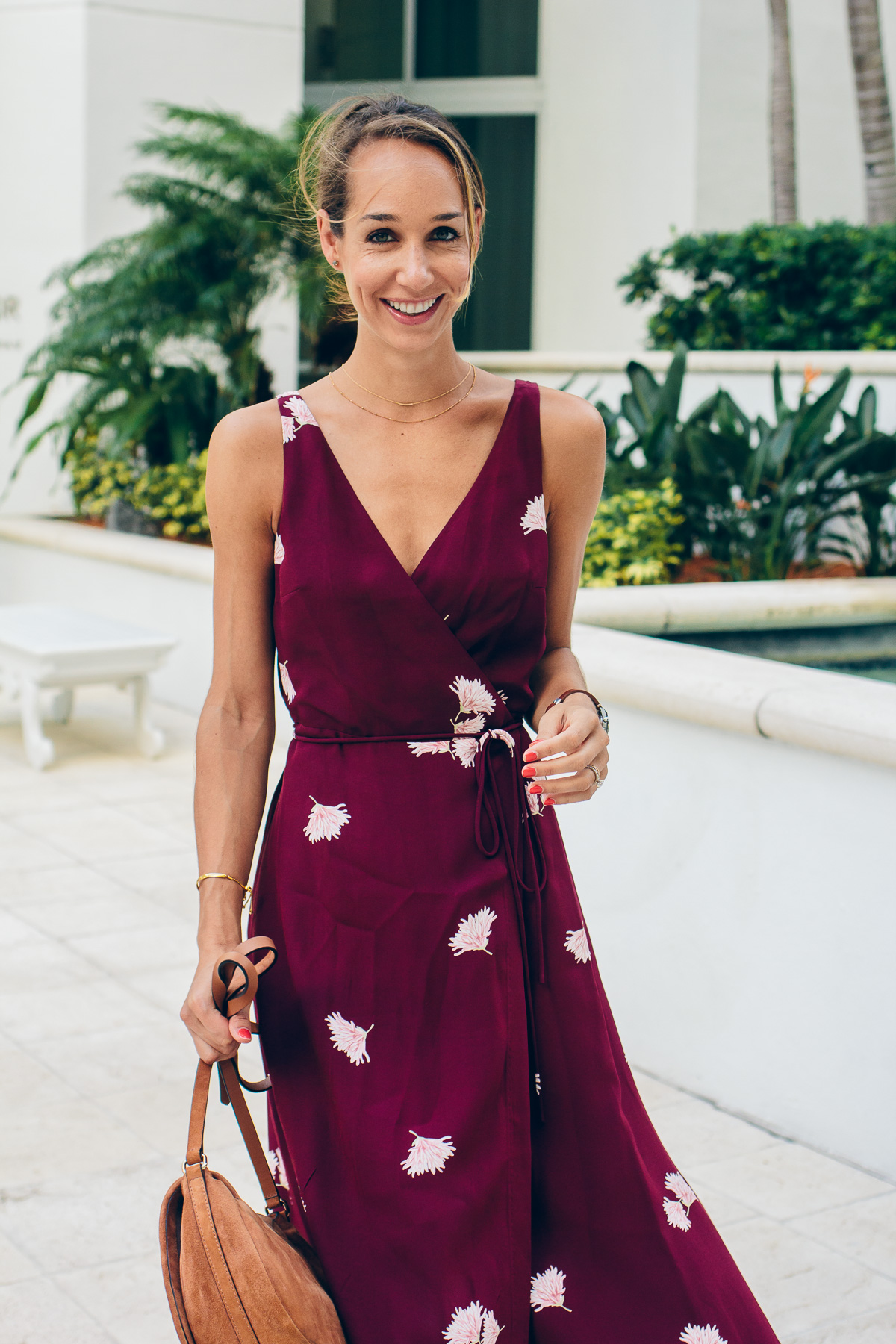 fall wrap dress