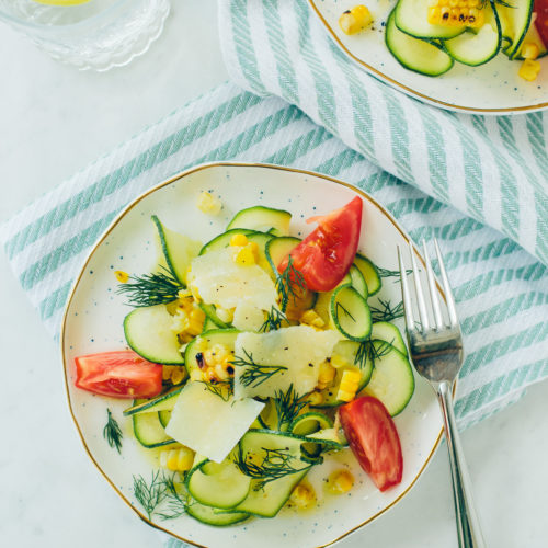 No. 4: Spiralized Zucchini Salad