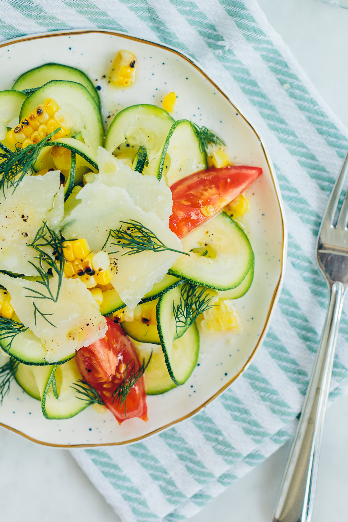 healthy veggie salad