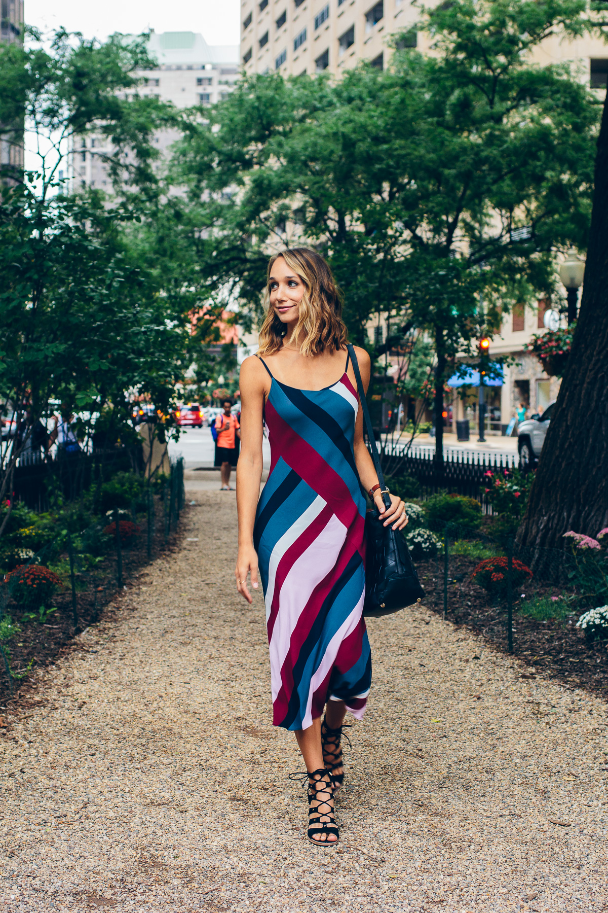 colorblock dress
