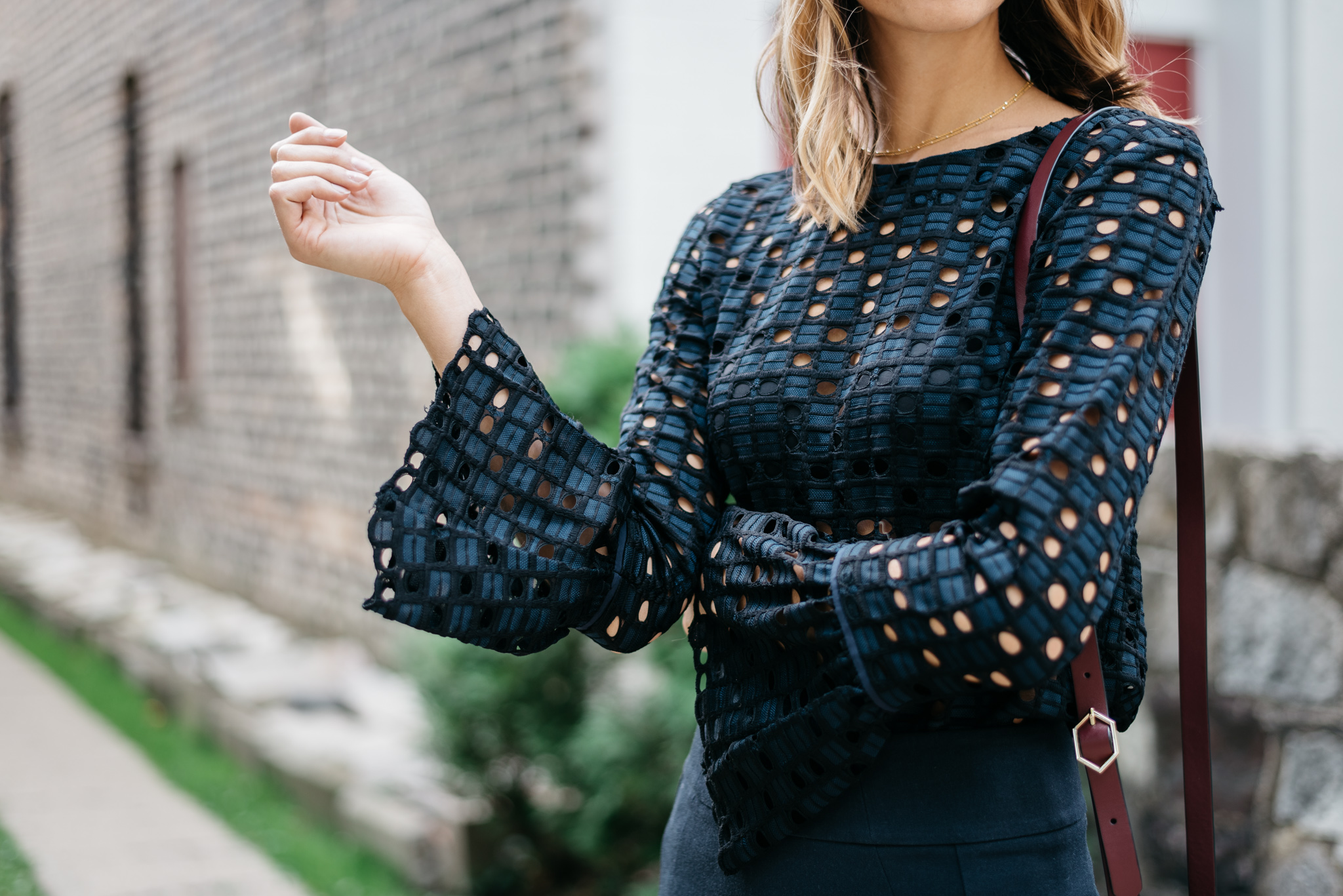 bell sleeve top