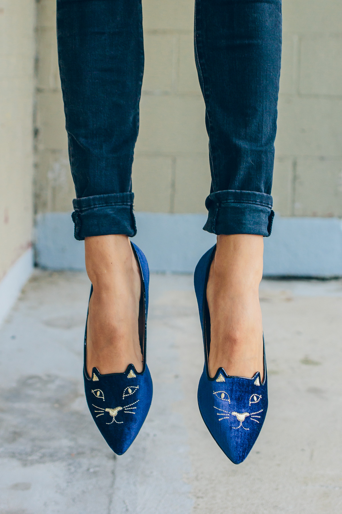 charlotte olympia kitty sneakers