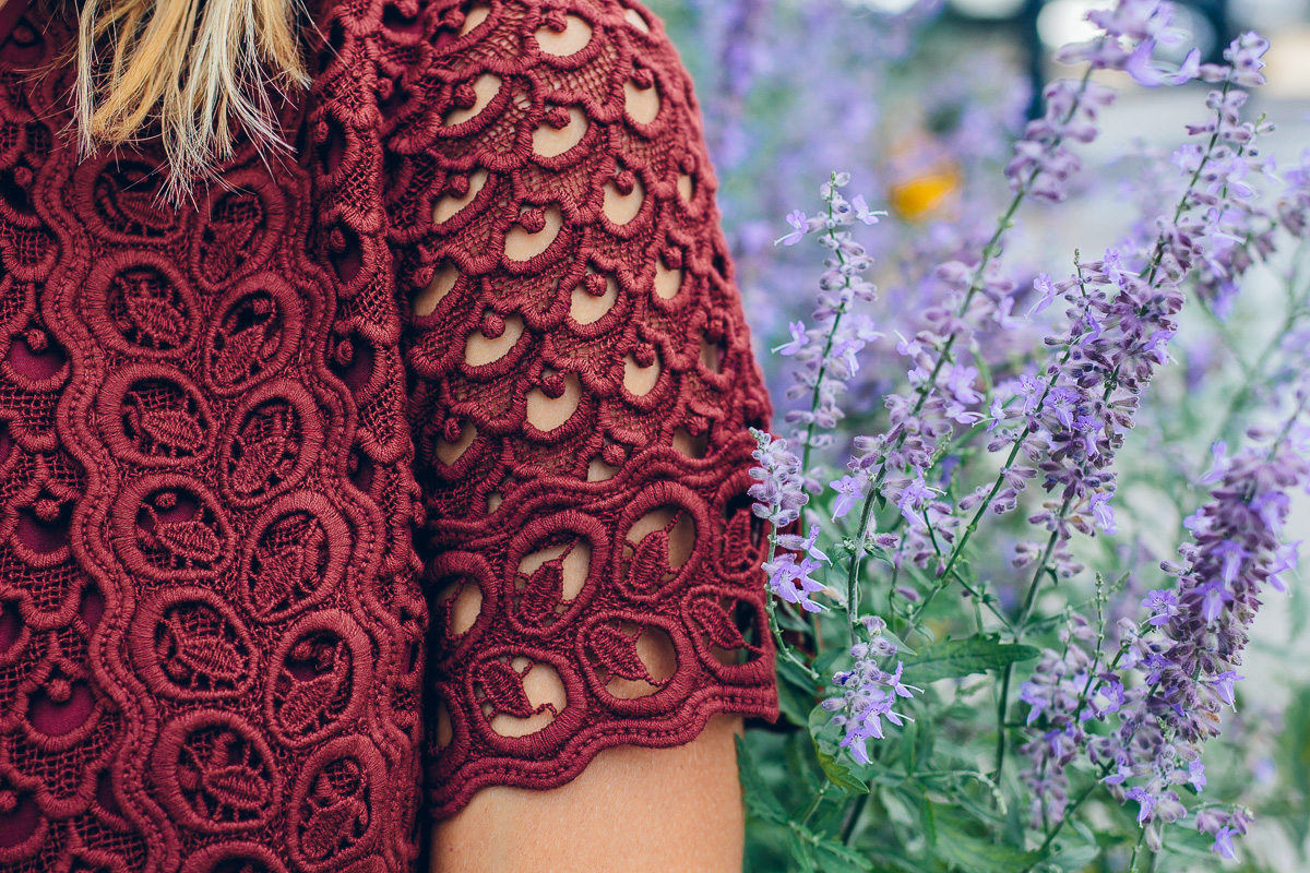 lace detail