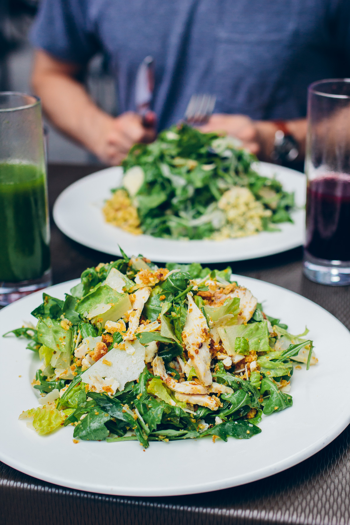 skinny caesar salad