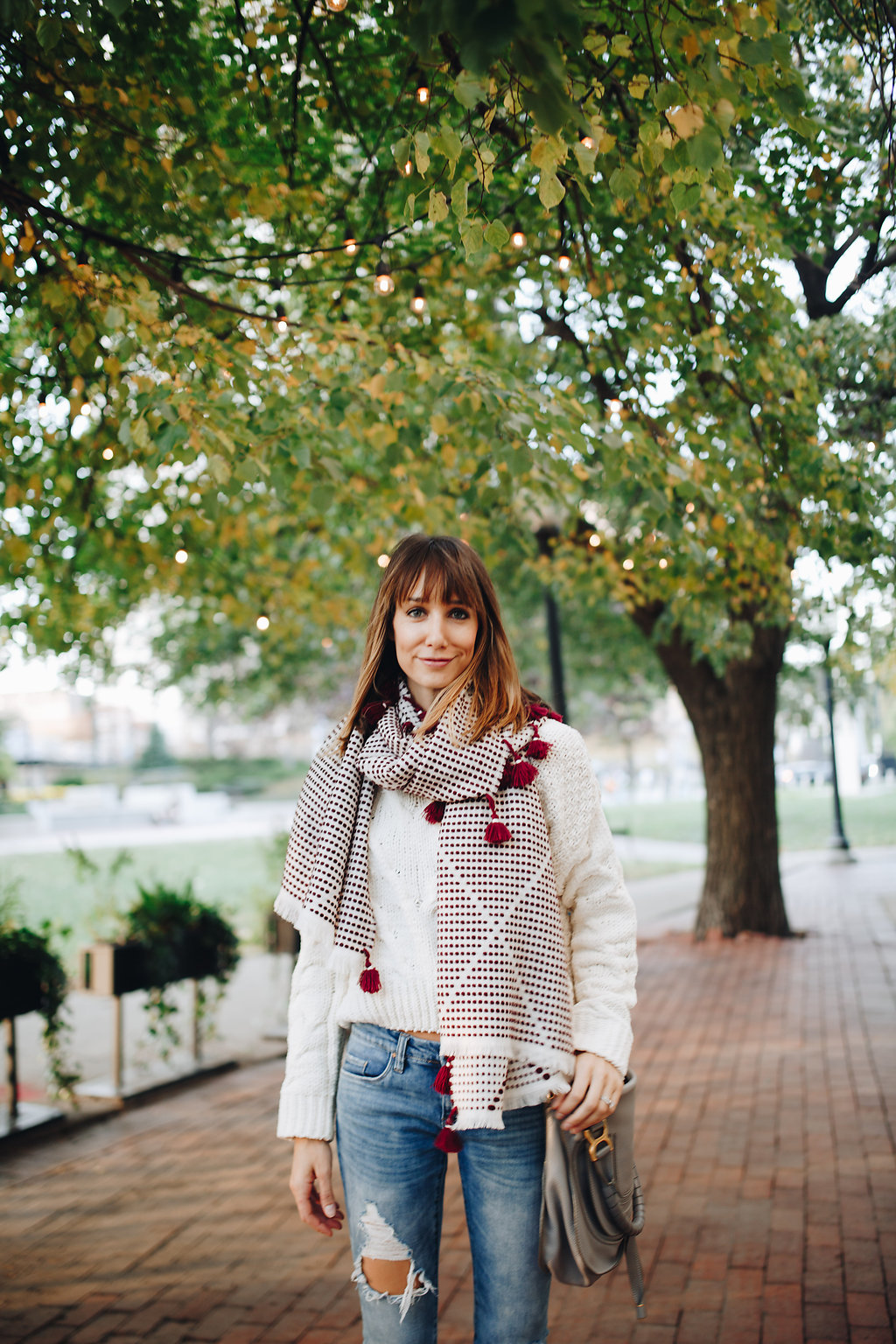 tassel scarf