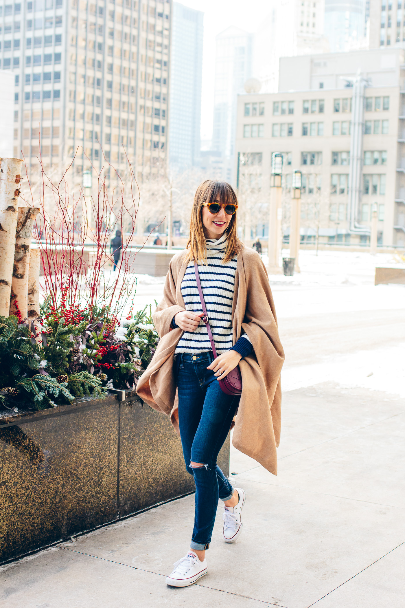 Travel Outfit for Long Flights | The Fox & She | Chicago Style Blog