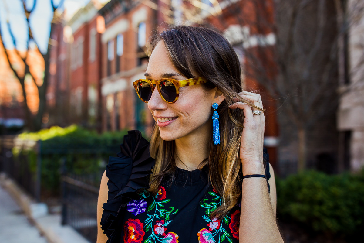 pinata tassel earrings