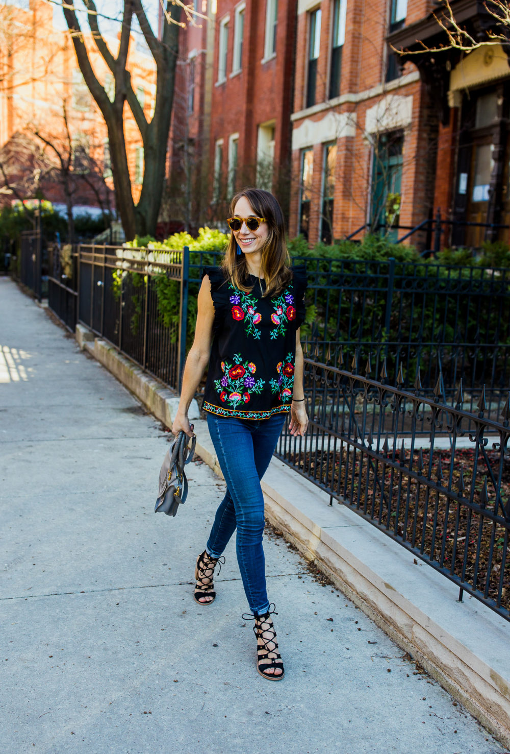 Embroidered Top & A Life Update