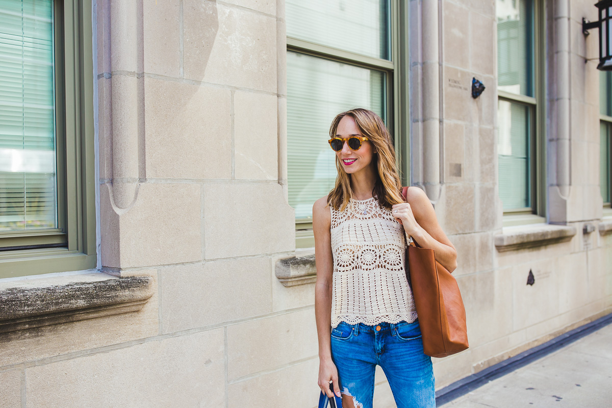 crochet top