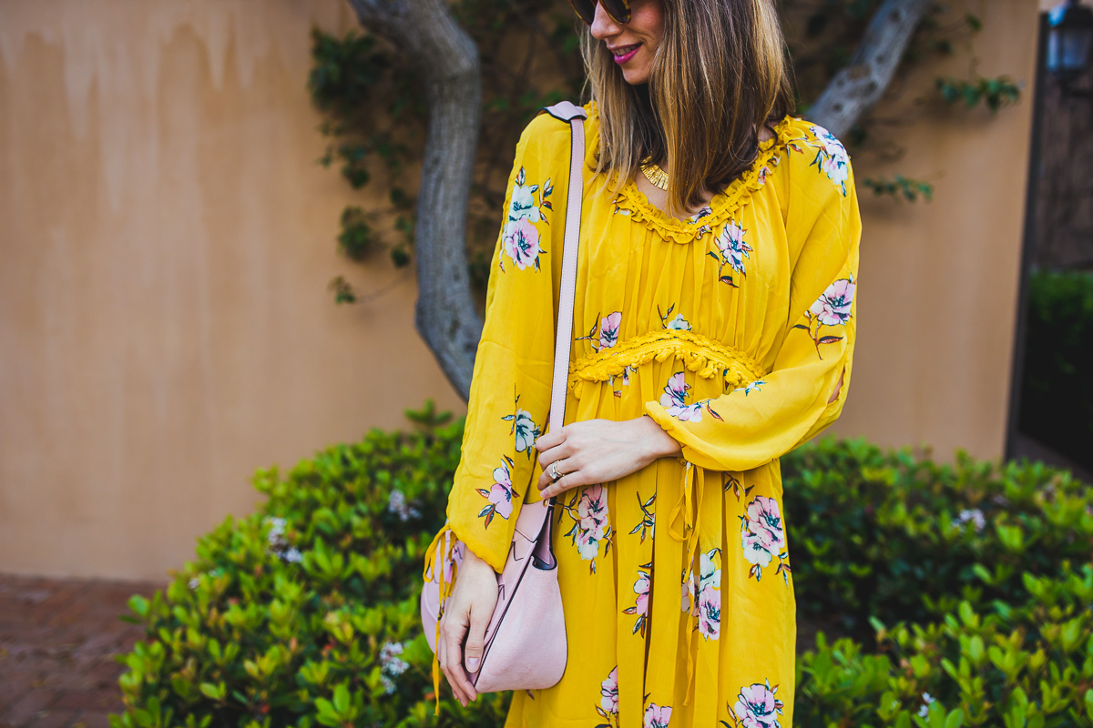 yellow dress