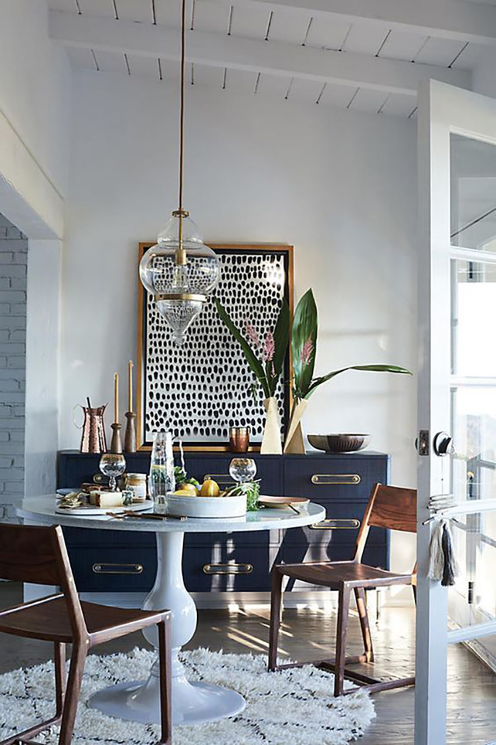 15 Eclectic Dining Rooms The Fox, Eclectic Dining Room Chandeliers