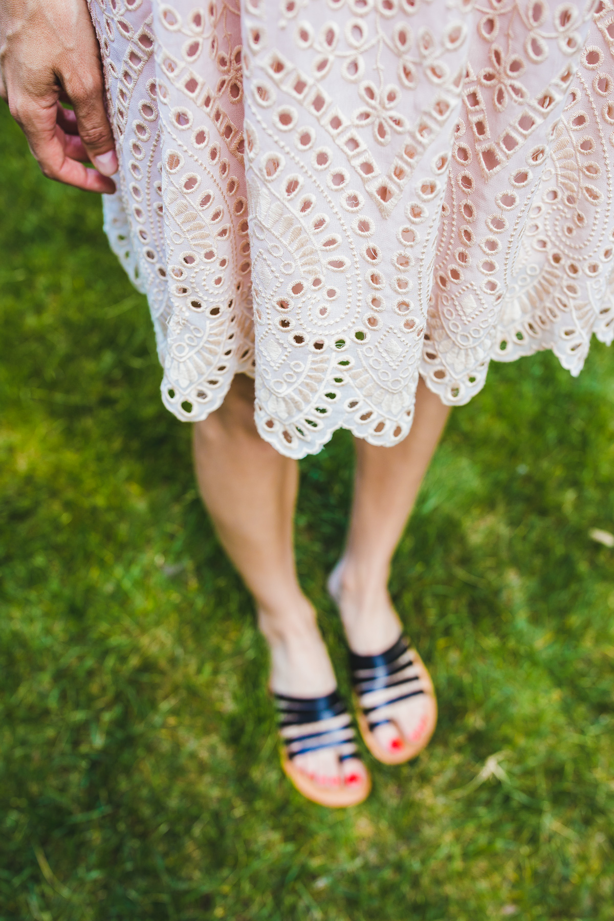 summer outfit lace dress