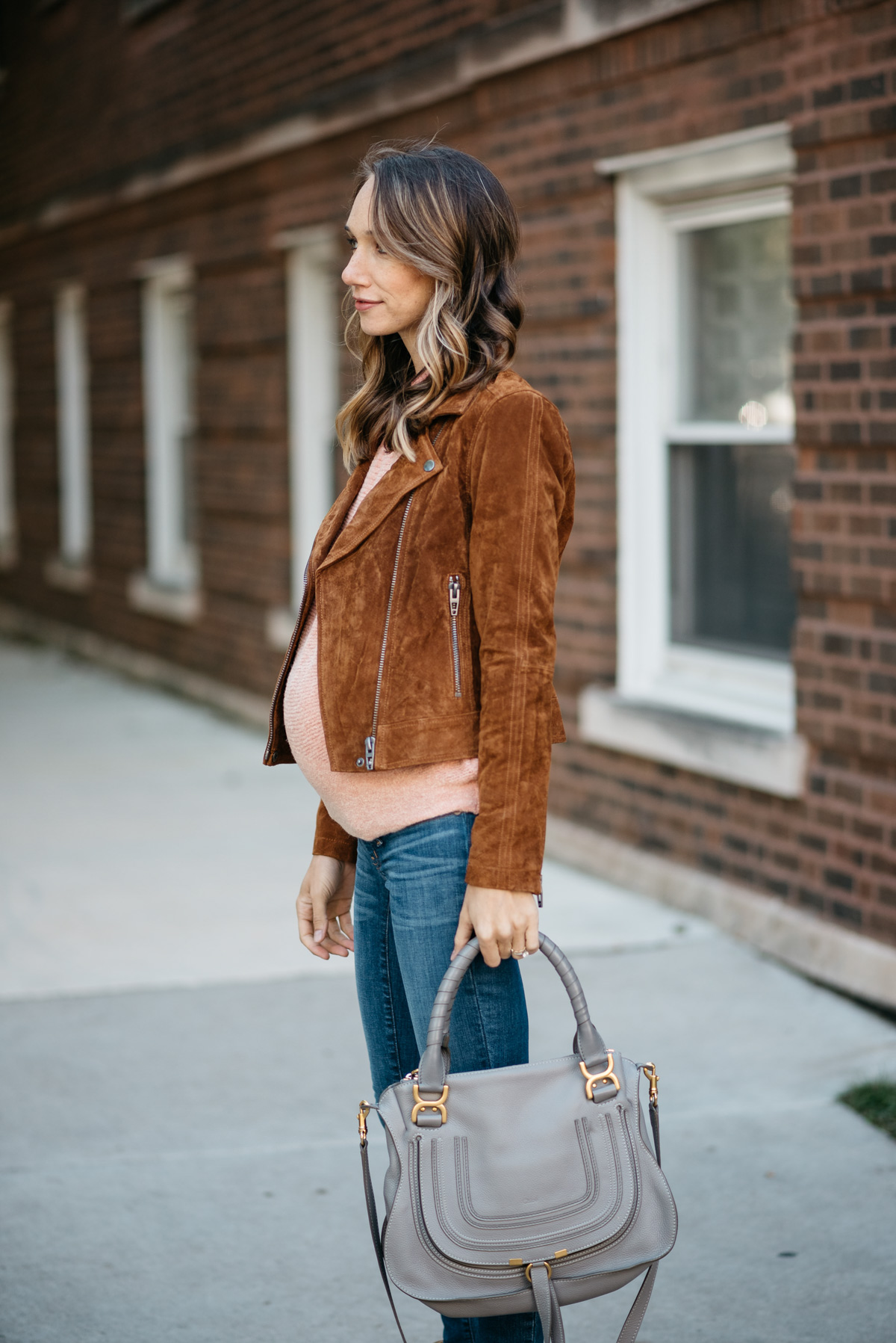 how to style a suede jacket