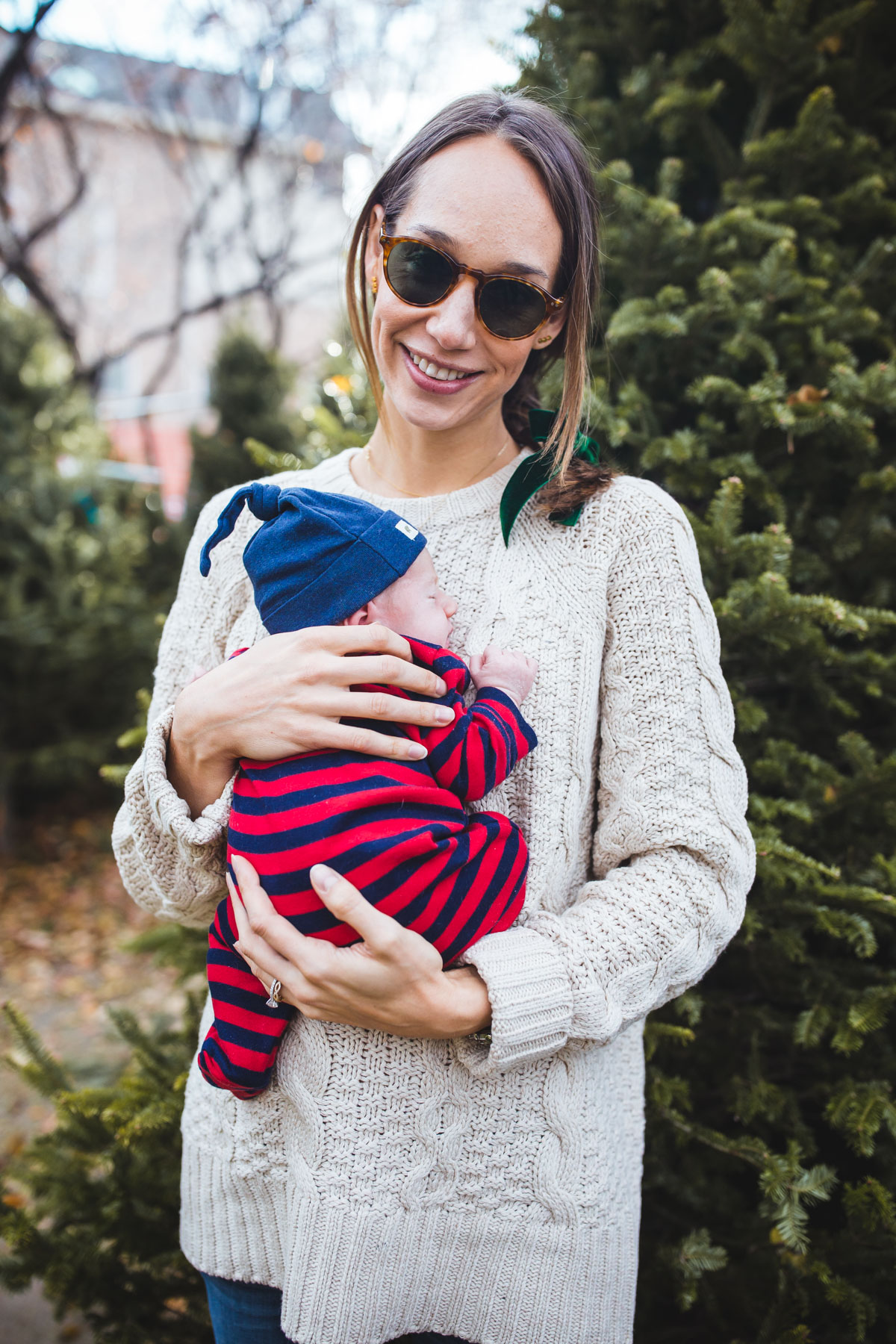mom outfit winter