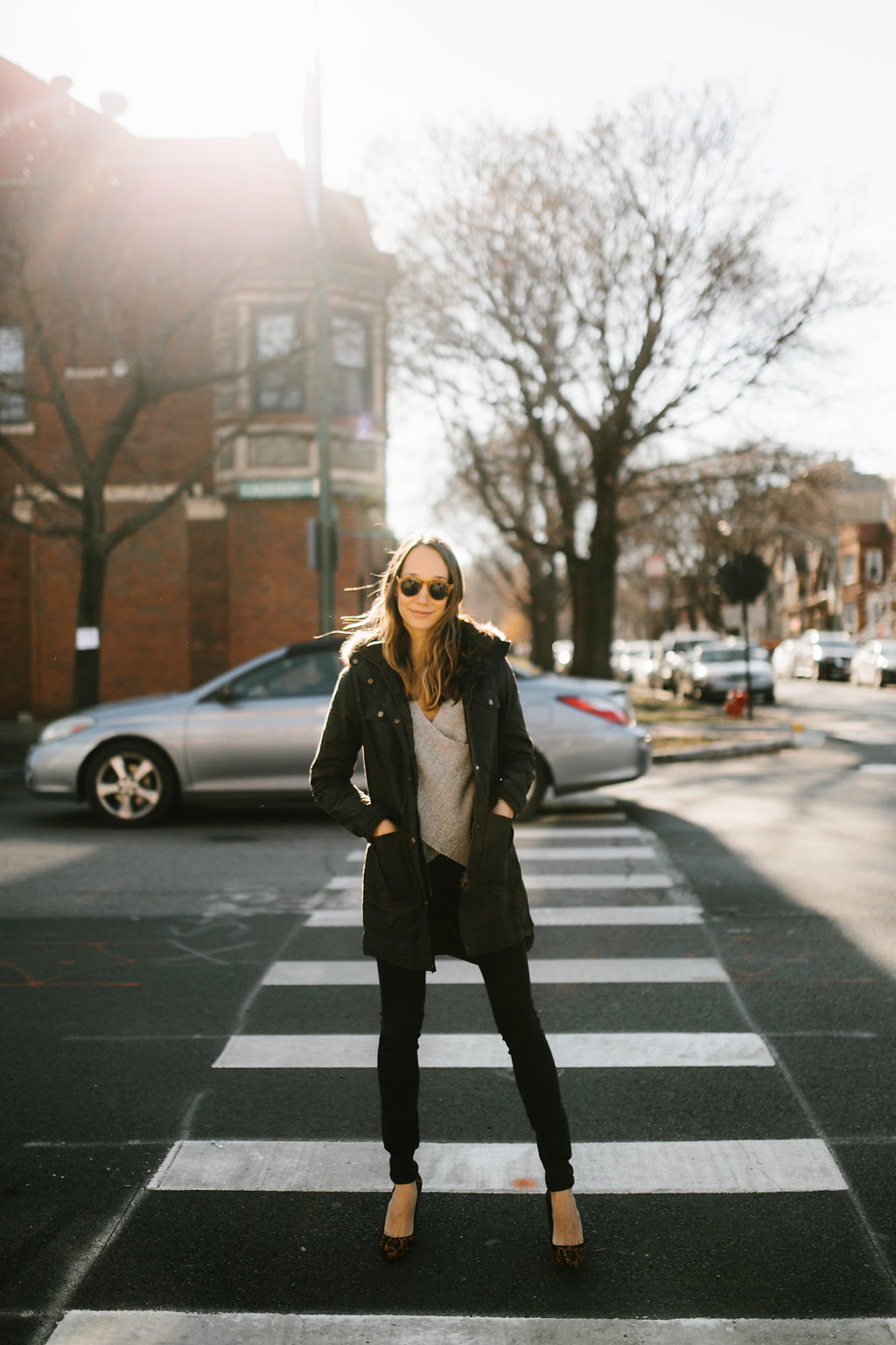 fur lined coat