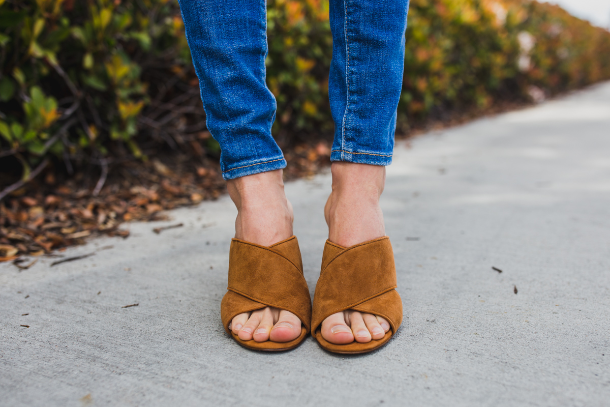 suede mules