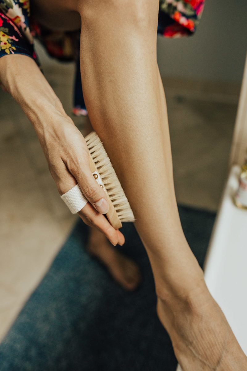 How To Dry Brush Your Body by Blair Staky The Fox & She
