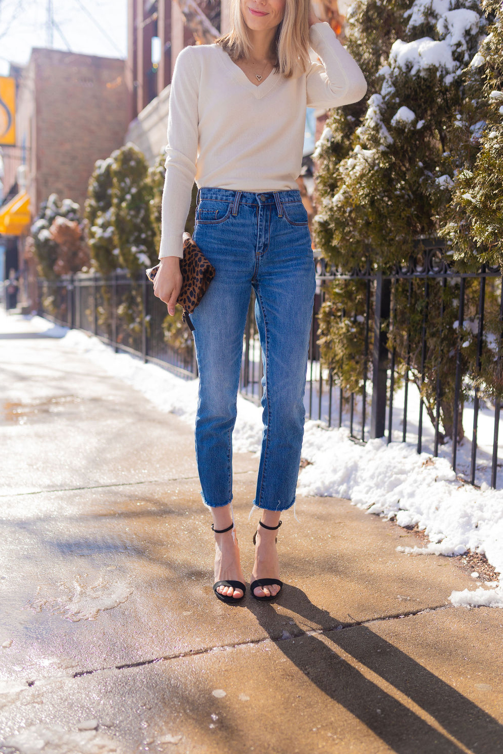 how to wear ankle jeans