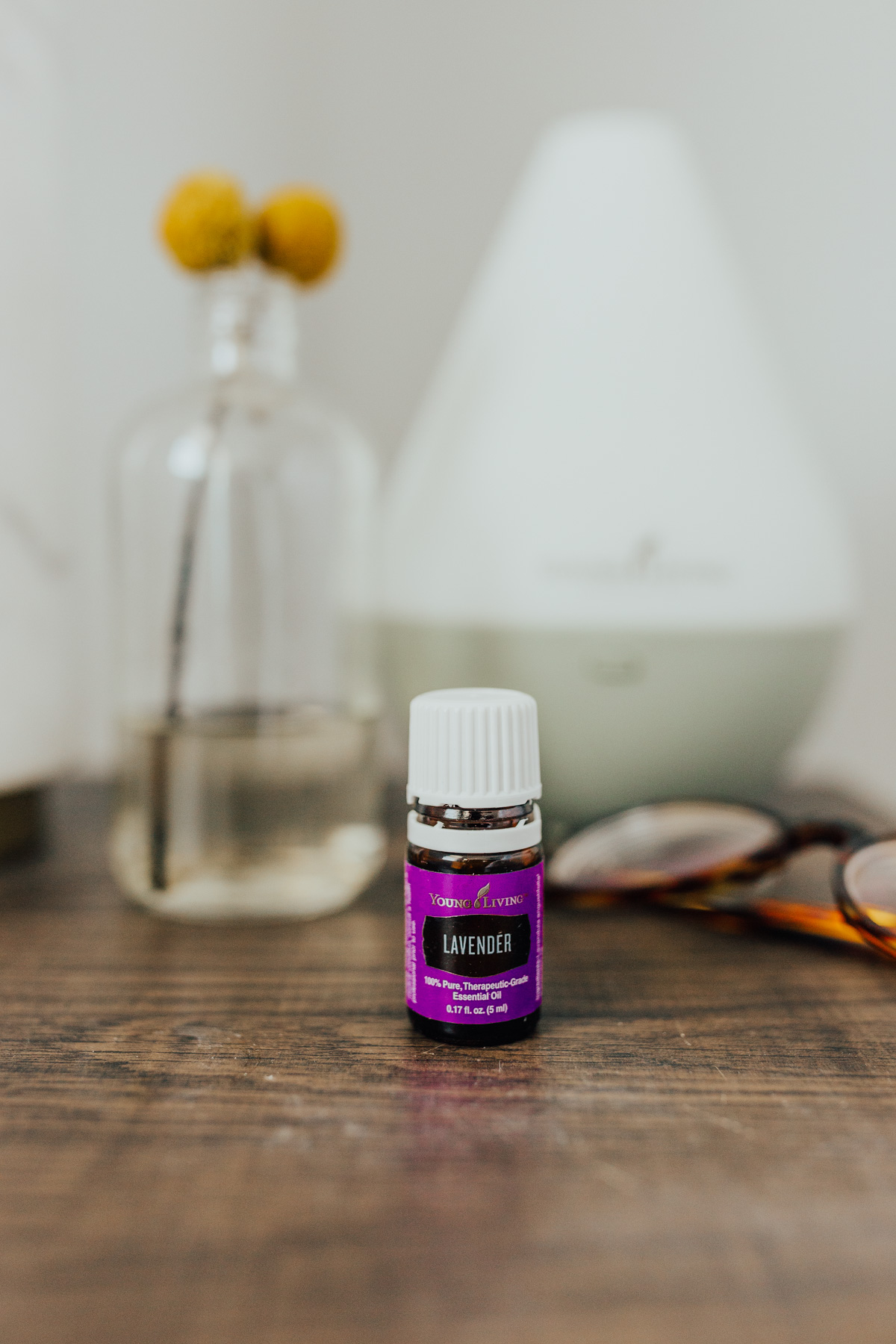 Lavender essential oil for sleep support