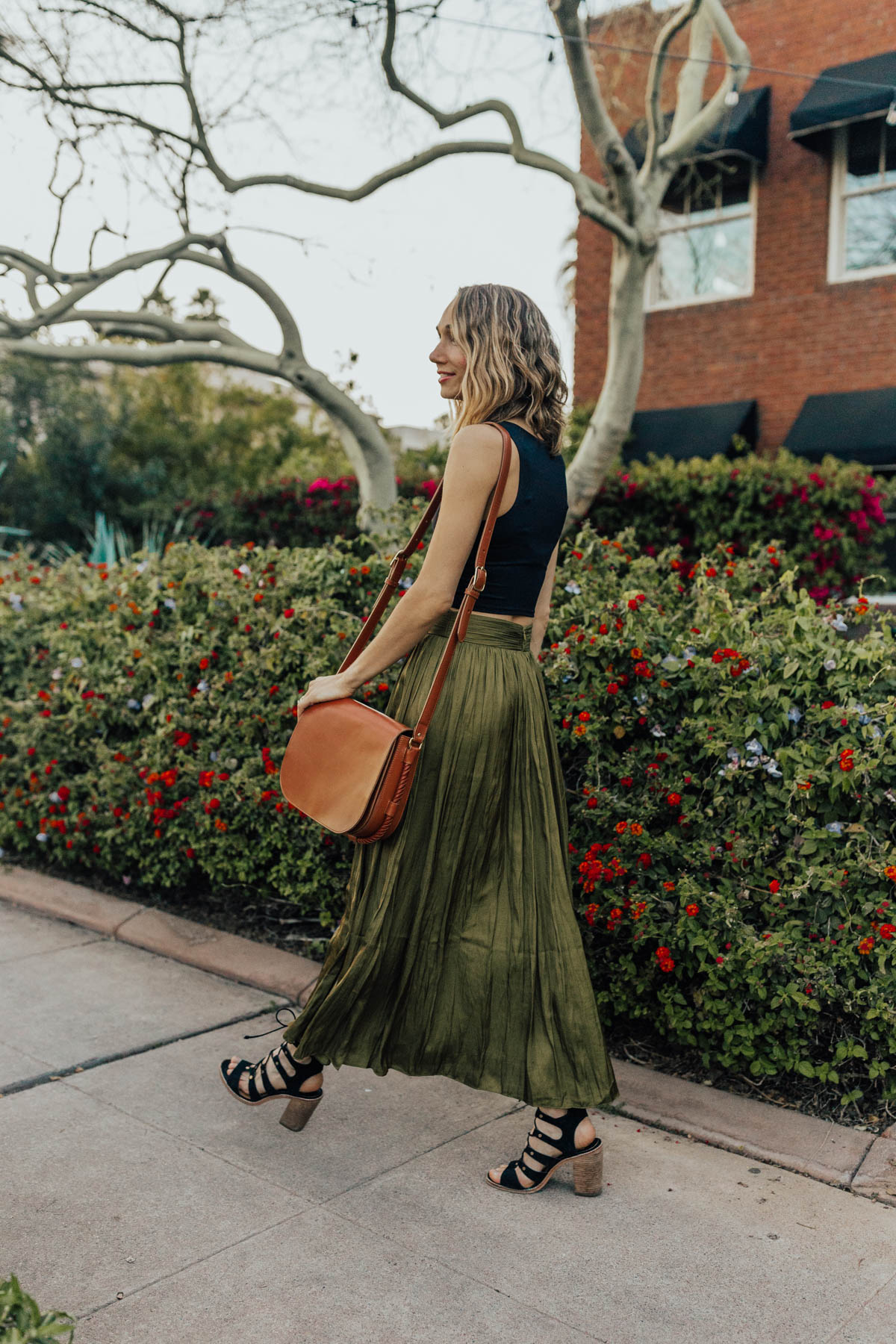 maxi skirt outfit