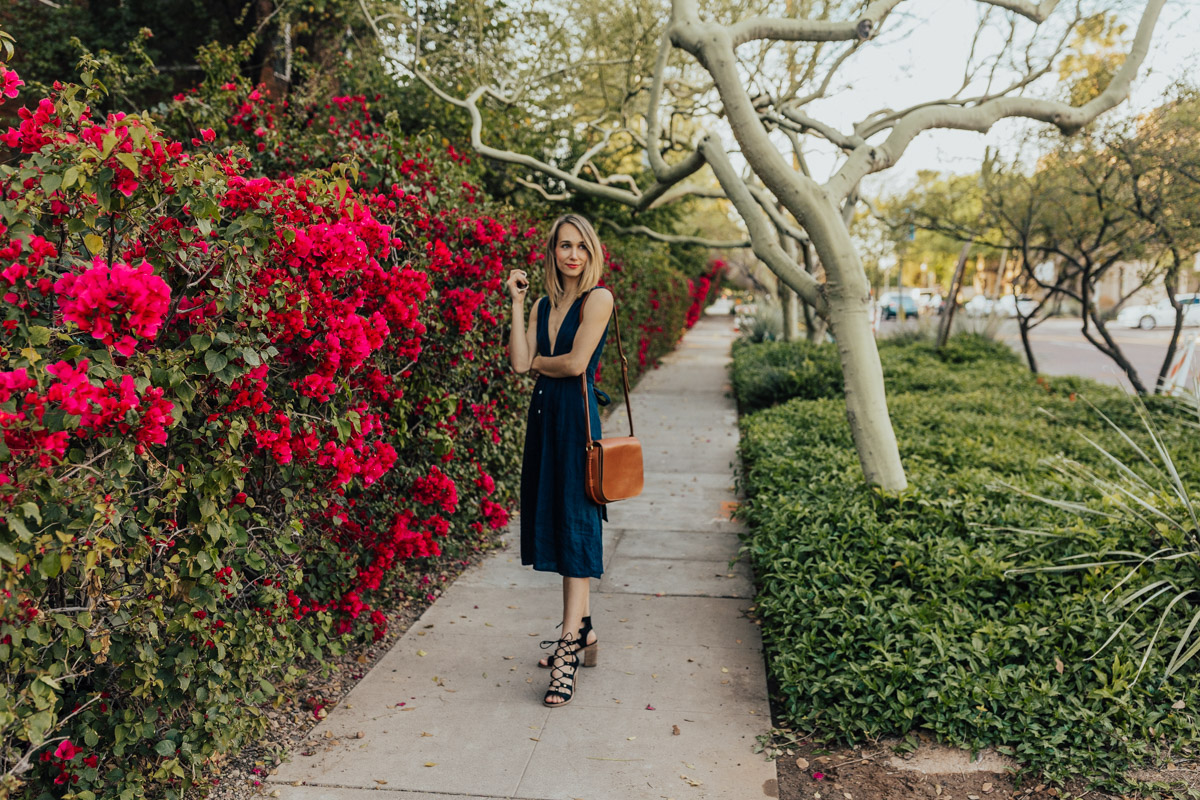 midi dress outfit for summer