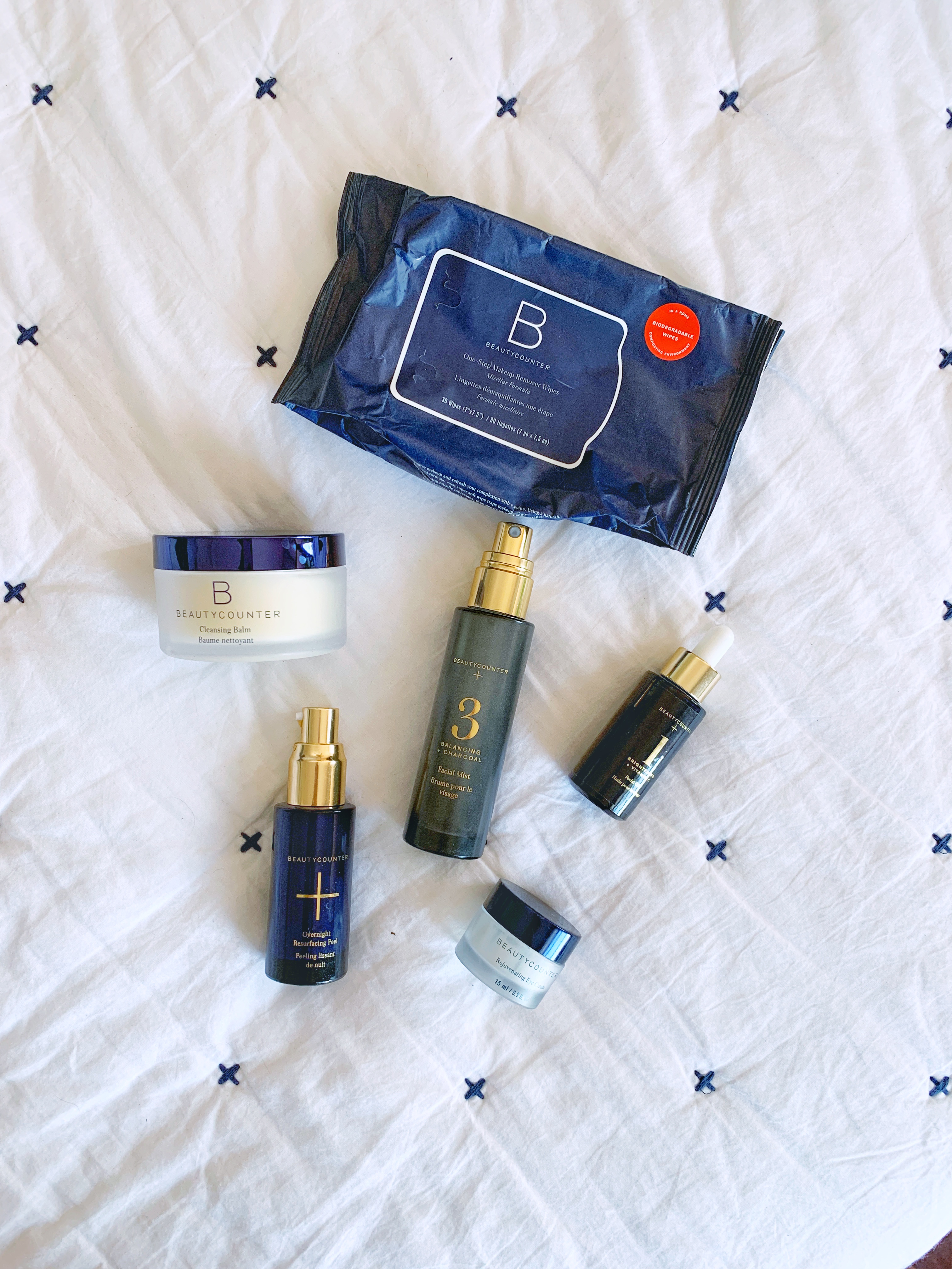 non-toxic skincare routine from Beautycounter