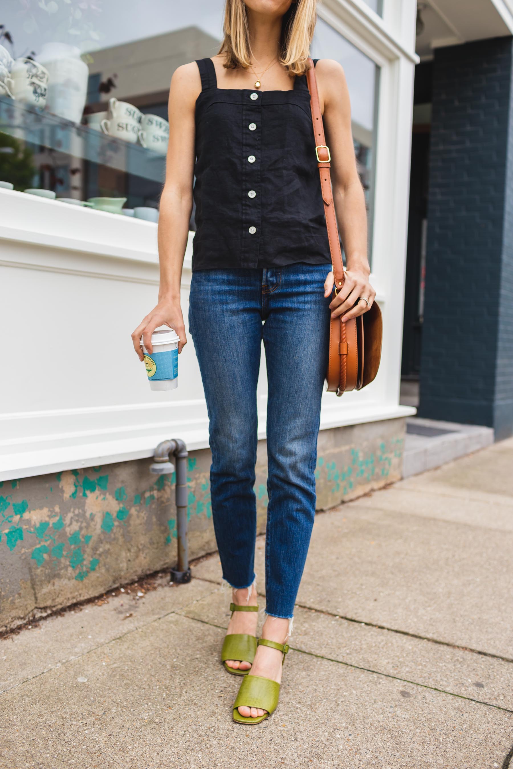ankle jeans outfit