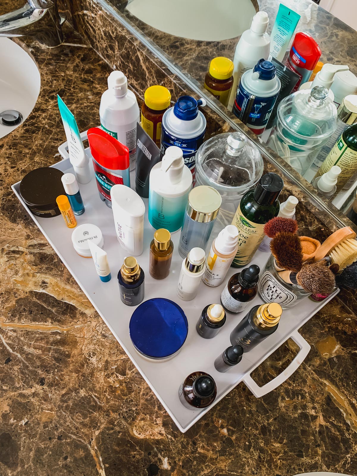 bathroom organization