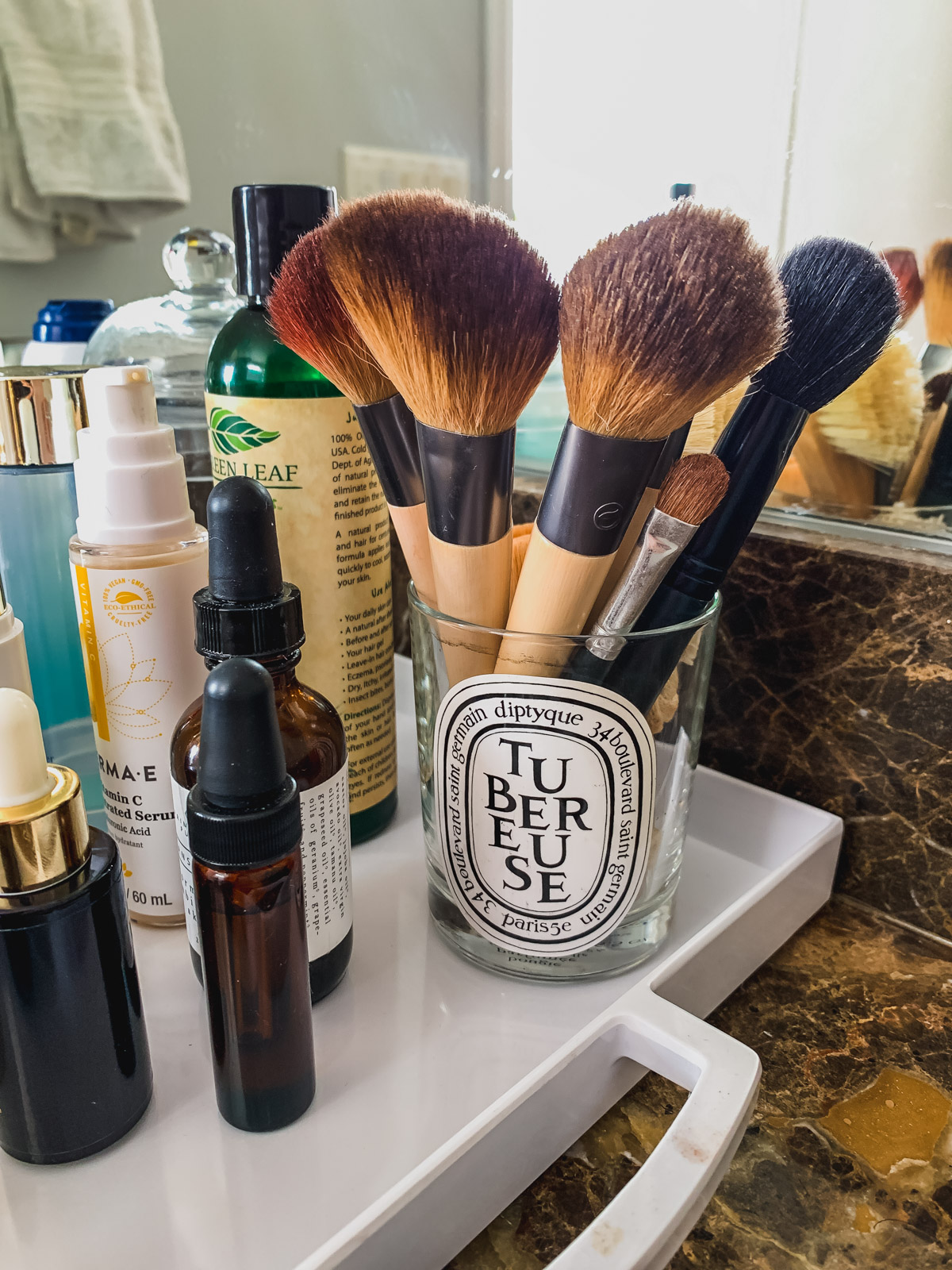 bathroom organization