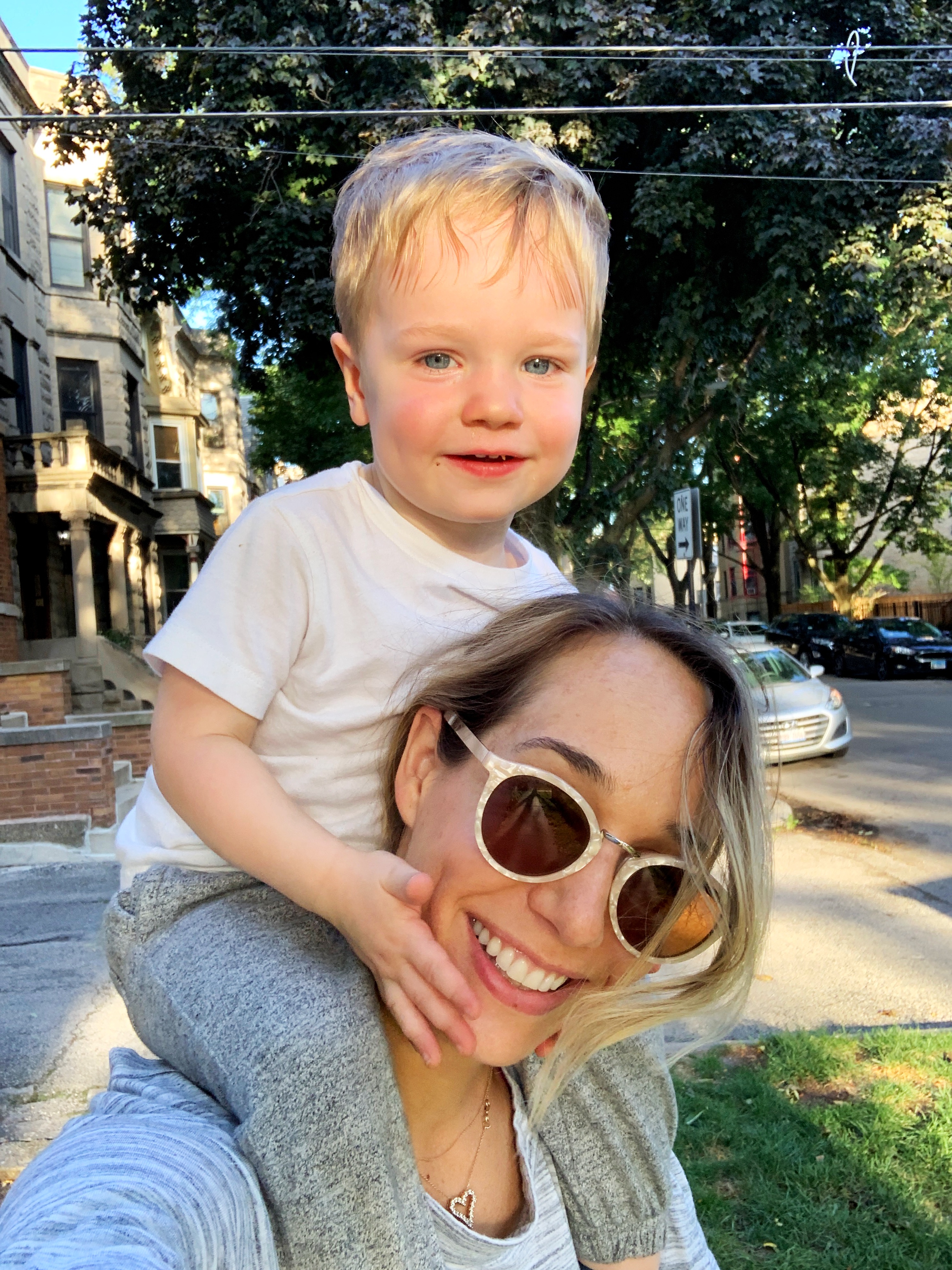 mama and baby boy