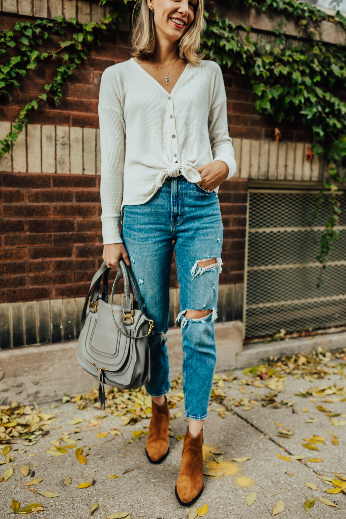 white shirt outfit