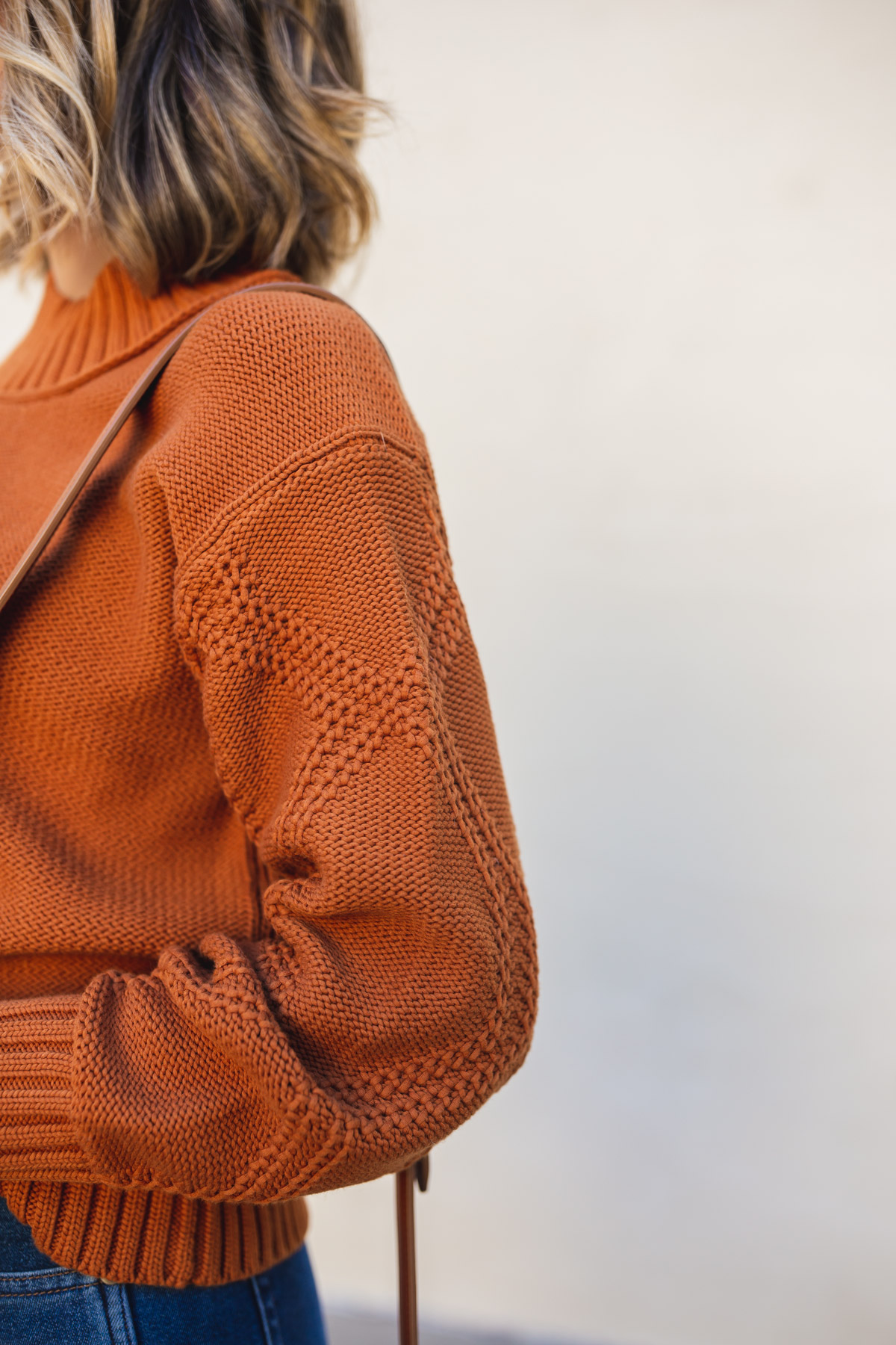 pumpkin spice color sweater